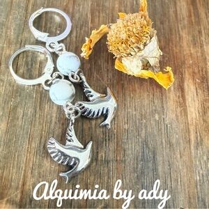 Alquimia Silver Bird Earrings